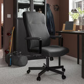 IKEA MILLBERGET Swivel Chair, Murum Black FREE SHIPPING